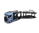 Bburago Multicar Carrier Scania 770S a Porsche Macan 1:43