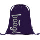 BAAGL SET 3 Coolmate Plum: batoh, penál, sáček