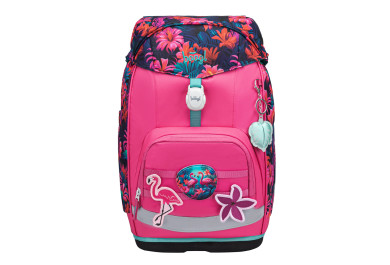 BAAGL Školní batoh Airy Plus Plameňáci GRS