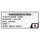 Cobi 5872 II WW Kawasaki Ki-61 Hien, 1:48, 141 kostek