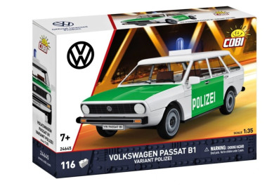 Cobi 24645 Volkswagen Passat B1 Variant Policie, 1:35, 116 kostek