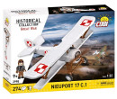 Cobi 2998 Great War Nieuport 17 C.1, 1:32, 274 kostek