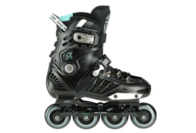 Nils Extreme NA20001 Slalomové kolečkové brusle černé vel.42