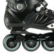 Nils Extreme NA20001 Slalomové kolečkové brusle černé vel.42