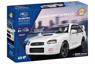 Cobi 24649 Subaru Impreza WRX STI, 1:35, 65 kostek