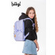 BAAGL SET 5 Skate Lilac: batoh, penál, sáček, ledvinka, obal na notebook