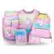 BAAGL SET 5 Airy Rainbow Unicorn: batoh, penál, sáček, zástěra, peněženka