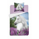 Povlečení bavlna svítící - Bílý kůň, 140x200, 70x80cm