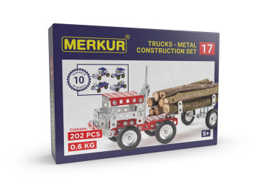 Merkur 017 Kamión, 202 dílů, 10 modelů