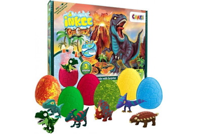 INKEE Bomby do koupele - gift box DINO