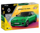 Cobi 24674 Renault 5 e-tech zelený, 1:35, 78 kostek