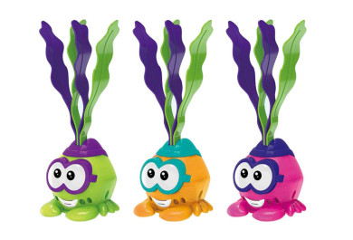 Hračka na potápění krab se světelnými efekty, 22cm 