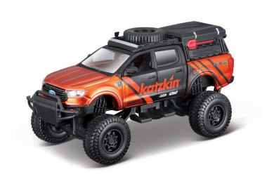 Maisto Rebels Ford Ranger Double Cab Pickup, Katzkin 4x4, 1:36/40