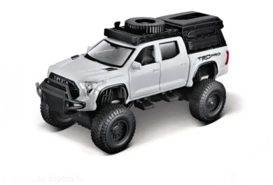 Maisto Rebels Toyota Tundra Cinza 4x4, šedá 1:40