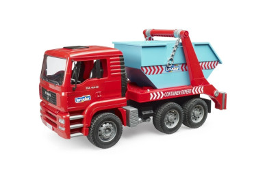 Bruder 2741 MAN TGA Kontejnerový vůz