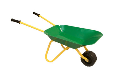 Dětské plechové kolečko Woody velké 77 cm, zelené