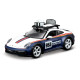 Bburago RACE, Porsche 911 Dakar bílá-modrá metalíza, 1:24