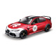 Bburago Alfa Romeo Giulia GTAm, červeno-bílá metalíza, 1:18