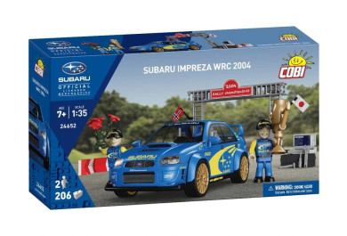 Cobi 24652 Subaru Impreza WRC 2004, 1:35, 206 kostek, 2 f