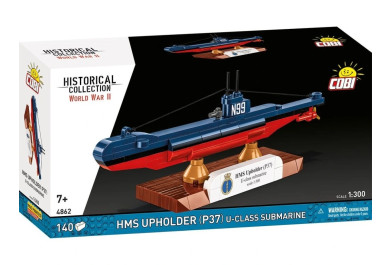 Cobi 4862 II WW HMS Upholder (P37) U-class ponorka 1:300, 140 kostek