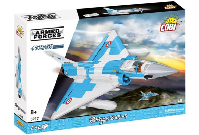 COBI 5917 Mirage 2000-5, 1:48, 494 kostek