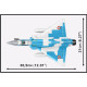 COBI 5917 Mirage 2000-5, 1:48, 494 kostek