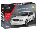 Cobi 24665 Audi Quattro 1980, bílé, 1:35, 79 kostek
