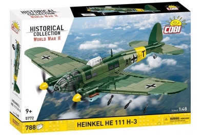Cobi 5772 II WW HEINKEL He 111 H-3, 1:48, 788 kostek