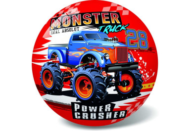 Gumový Míč Super cars - Monstr truck, 23 cm