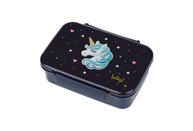 BAAGL Box na svačinu s přihrádkami Unicorn Gold