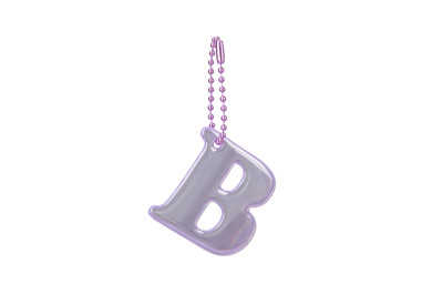 BAAGL Reflexní přívěsek písmeno B