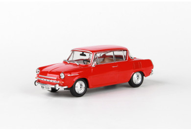 Abrex Škoda 1100MBX (1969) Červená Oranžová 1:43