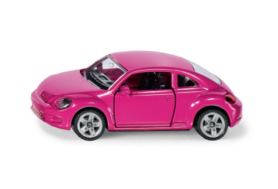Siku blister - VW Beetle růžový s polepy