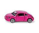 Siku blister - VW Beetle růžový s polepy