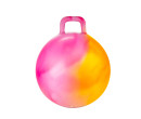 Skákací míč oranžovo-růžový s úchytem 45cm