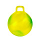Skákací míč žluto-zelený s úchytem 45cm