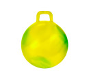 Skákací míč žluto-zelený s úchytem 45cm