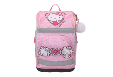 BAAGL Školní aktovka Zippy Plus Hello Kitty Sweet Leopard GRS