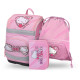 BAAGL SET 3 Zippy Plus Hello Kitty Sweet Leopard: aktovka, penál, sáček GRS