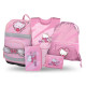 BAAGL SET 5 Zippy Plus Hello Kitty Sweet Leopard: aktovka, penál, sáček, zástěra, peněženka GRS
