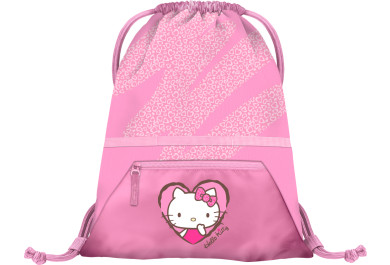 BAAGL Sáček s kapsou Hello Kitty Sweet Leopard GRS