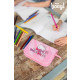 BAAGL Školní penál jednopatrový Hello Kitty Sweet Leopard GRS