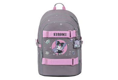 BAAGL Školní batoh Skate Kuromi Grey GRS