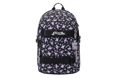 BAAGL Školní batoh Skate Kuromi Black GRS