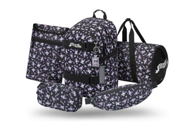 BAAGL SET 5 Skate Kuromi Black: batoh, penál, sportovní taška, ledvinka, obal na notebook GRS