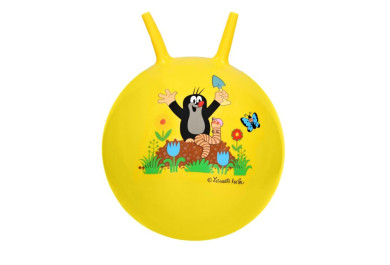 Skákací míč Krtek s úchytem, 40cm