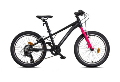 Dětské jízdní kolo Mayo 20 EGO FIT V, 7spd, 2026 černo-růžové