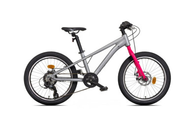 Dětské jízdní kolo Mayo 20 EGO FIT D, 7spd, 2026 stříbrno-růžové