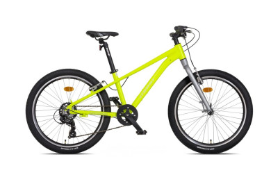 Dětské jízdní kolo Mayo 24 EGO FIT V, 7spd, 2026 zeleno-stříbrné