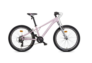 Dětské jízdní kolo Mayo 24 EGO FIT V, 7spd, 2026 růžovo-stříbrné